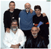 En Discpolis con Eduardo Bort, Vega, Jos Miguel Lpez y Alfonso Dominguez