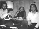Ao 1972 - Jorge Graf-Flaco Barral-Daniel Bertolone. Foto para el suplemento "La Gente del diario El Da